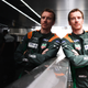 A photo of Michael Fassbender in a race suite at Le Mans.